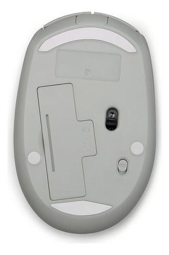 Mouse Getttech Óptico Gac-24407g Inalámbrico Usb 1600di Gris