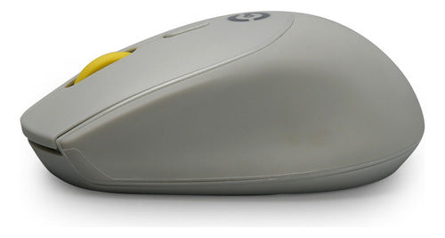 Mouse Getttech Óptico Gac-24407g Inalámbrico Usb 1600di Gris
