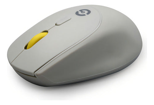 Mouse Getttech Óptico Gac-24407g Inalámbrico Usb 1600di Gris