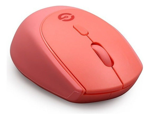 Mouse Getttech Óptico Gac-24405r Inalámbrico Usb 1600dp Rojo