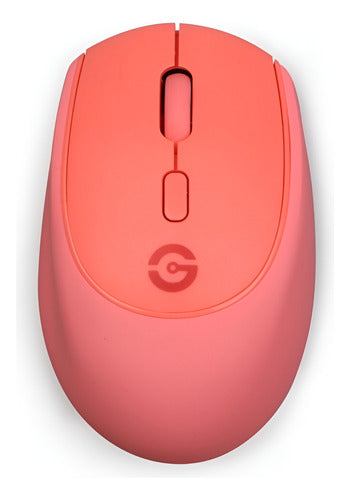 Mouse Getttech Óptico Gac-24405r Inalámbrico Usb 1600dp Rojo