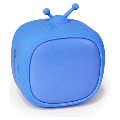 Getttech Bocina Portátil Little Tv, Bluetooth 3w Rms, Azul