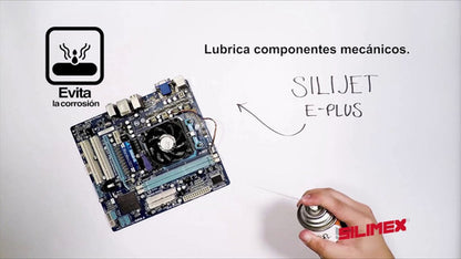Limpiador Lubricante En Aerosol Dieléctrico, 170 Ml Silimex