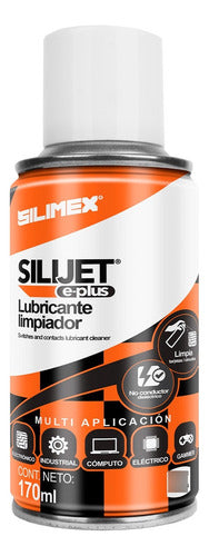 Limpiador Lubricante En Aerosol Dieléctrico, 170 Ml Silimex