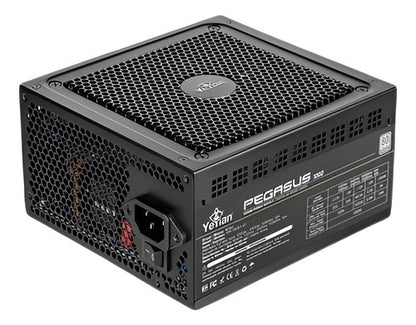 Fuente De Poder Yeyian Pegasus 80 Plus Modular 140mm, 1000w