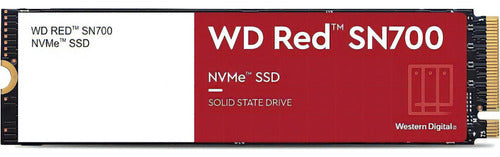 Ssd Western Digital Wd Red Sn700 Nvme 500gb, Pci  3.0, M.2