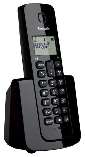 Panasonic Teléfono Inalámbrico Dect, 1 Auricular Negro