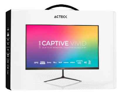 Monitor Acteck Captive Led Ips 23.8 , Full Hd 75hz Bocinas