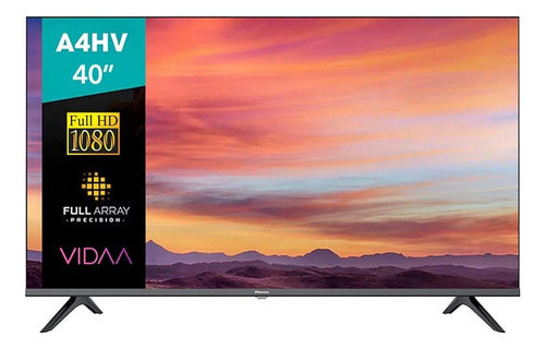Smart Tv 40 Vidaa, Hisense, 40a4hv, Fhd