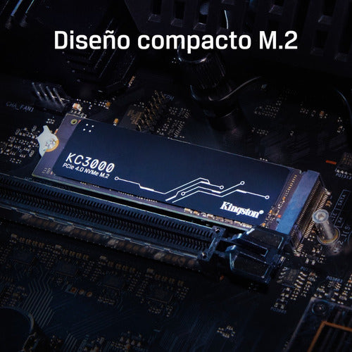 Ssd Kingston Kc3000 Nvme, 1tb, Pci Express 4.0, M.2