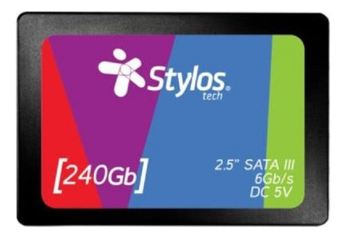 Ssd Stylos Stmssd2b, 240gb, Sata Iii, 2.5 , 7mm