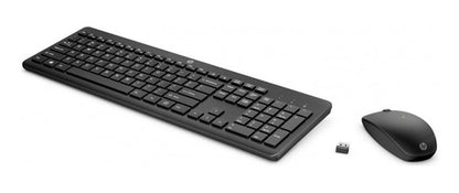 Kit De Teclado Y Mouse Hp 235, Inalámbrico, Negro (español)