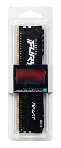 Memoria Ram Kingston Fury Beast Ddr4, 3600mhz, 16gb Xmp
