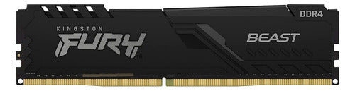 Memoria Ram Kingston Fury Beast Ddr4, 3600mhz, 16gb Xmp