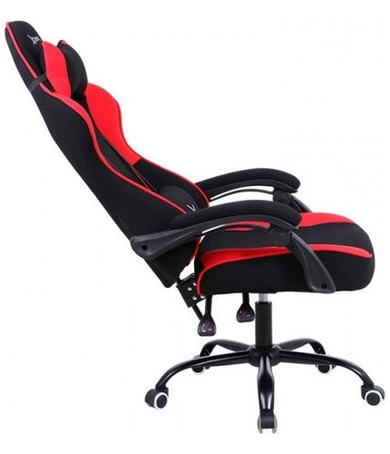 Silla De Escritorio Xzeal Xz20 Gamer Ergonómica  Negra Y Roja