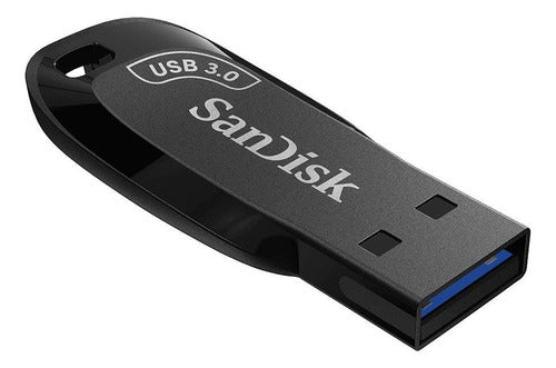 Memoria Usb Sandisk Ultra Shift, 256gb, Usb 3.0, Negro