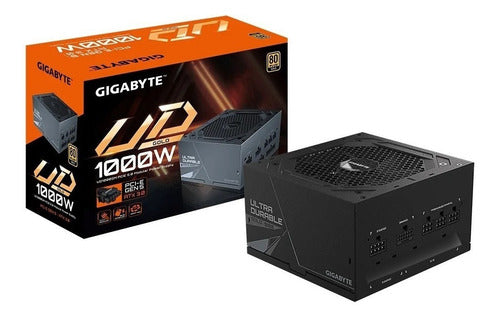 Fuente De Poder Gigabyte Ud1000gm Pg5 1000w Conector 16pines