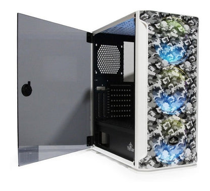 Gabinete Yeyian Hollow Ventana Rgb Atx Eatx Itx Usb 3.0 /vc