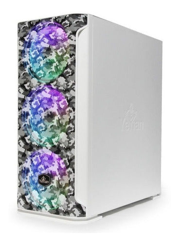 Gabinete Yeyian Hollow Ventana Rgb Atx Eatx Itx Usb 3.0 /vc