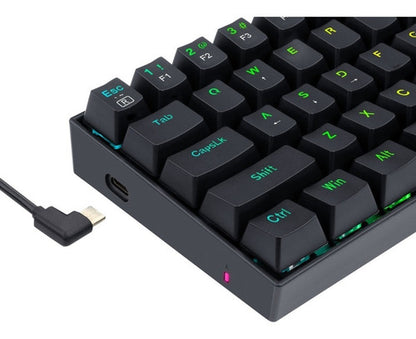 Teclado Mécanico 60% Redragon Dragonborn K630rgb Blue Switch