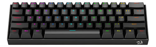 Teclado Mécanico 60% Redragon Dragonborn K630rgb Blue Switch