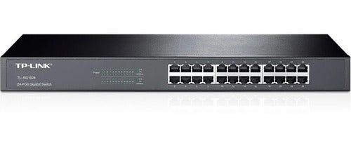 Switch Tp-link Gigabit Ethernet Tl-sg1024 1000mbps, 48gbit/s
