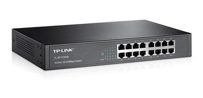 Switch Tp-link Fast Ethernet Tl-sf1016ds 100mbps 3.2gbit/s