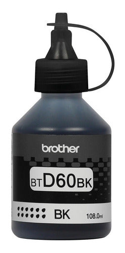 Tanque De Tinta Brother Btd60bk Negro, 6500 Páginas