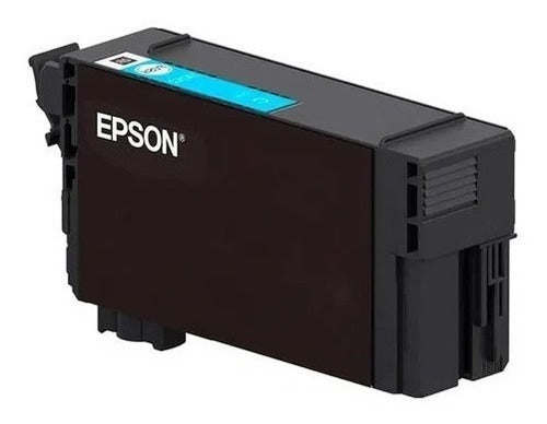 Cartucho Epson T40w Alto Rendimiento Cian, 50ml