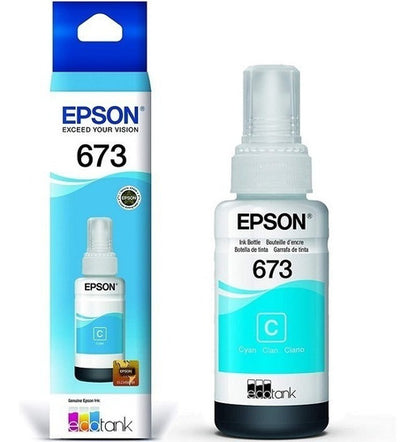 Tinta Epson T673220-al Cian 70ml Ecotank L805 L810 L850