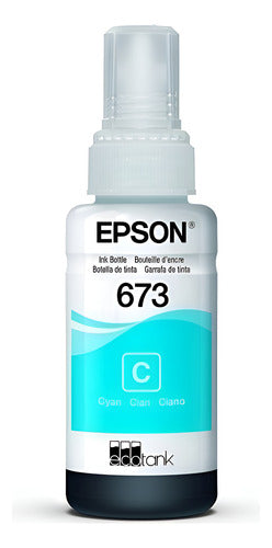 Tinta Epson T673220-al Cian 70ml Ecotank L805 L810 L850