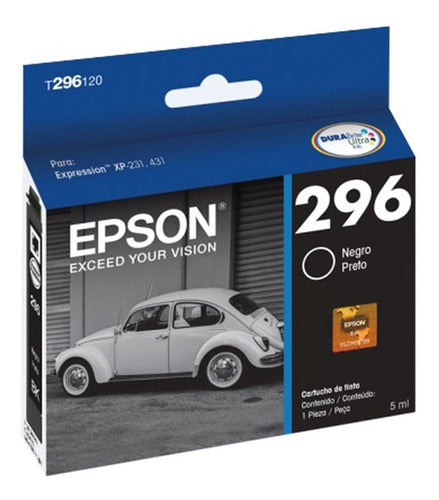 Epson T296120 Original Negro Cartucho De Tinta 296