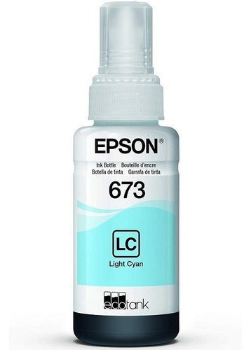Tinta Epson T673520-al Cian Claro 70ml Ecotank L805 L810