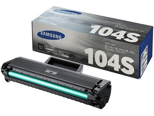 Tóner Samsung 104 Negro, 1500 Páginas Original