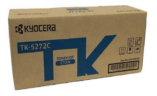 Tóner Kyocera Tk-5272c Cian, 6000 Páginas Original