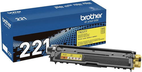 Tóner Brother Tn-221y Amarillo, 1400 Páginas Original