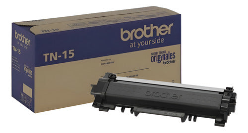 Tóner Brother Tn15 Negro Súper Alto Rendimiento Original