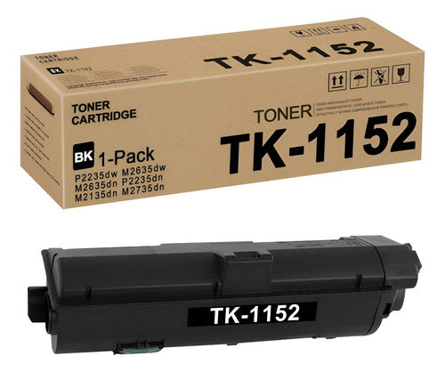 Tóner Kyocera Tk-1152 Negro, 3000 Páginas Original