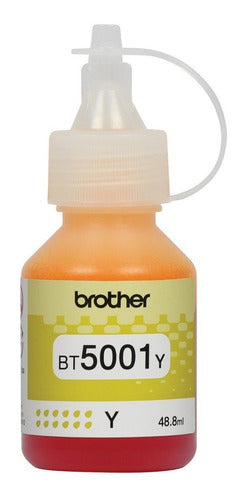 Tanque Tinta Brother Bt5001y Amarillo, 5000 Páginas Original