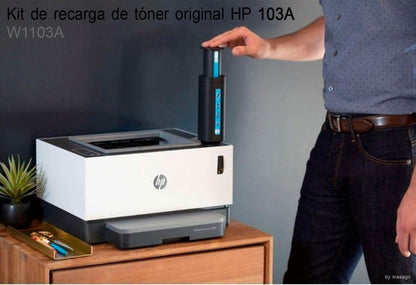 Kit De Recarga De Tóner Hp Neverstop Laser 103a 2500 Pág