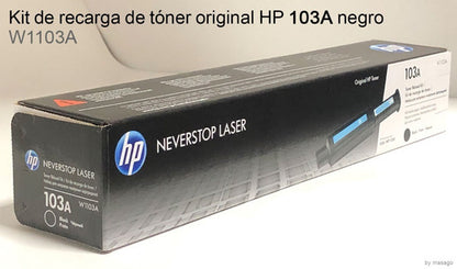 Kit De Recarga De Tóner Hp Neverstop Laser 103a 2500 Pág