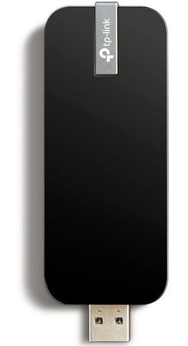 TP-Link | Adaptador USB Wifi de 1300 Mbps | Dongle de red inalámbrico MU-MIMO de doble banda con antena plegable de alta ganancia para PC | Funciona con Windows y Mac OS (Archer T4U V3