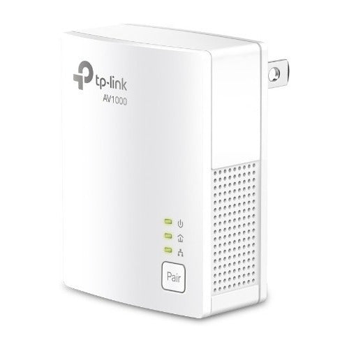TP-Link TP-PA7017 - Powerline Starter Kit AV1000 Puerto Gigabit, Plug & Play, Ethernet sobre alimentación, tamaño nano con cable, red doméstica expandida con conexiones estables, ideal para Smart TV