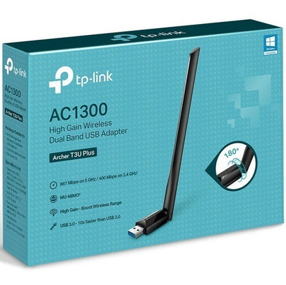 Adaptador Red Inalambrica Usb Tp-link Archer T3u Plus Dual