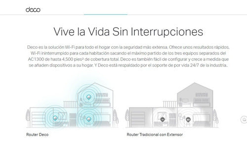 Tp-link Sistema Wifi Deco M5 1300 3 Pack Wifi 5ghz 1300mbit