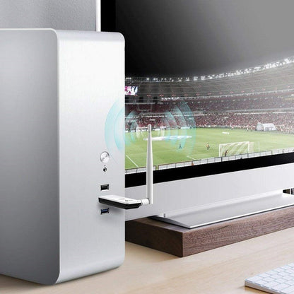 TP-LINK TL-WN722N 150Mbit/s adaptador y tarjeta de red - Accesorio de red (Inalámbrico, USB, 150 Mbit/s, Atheros, 4 dBi, 2.4 - 2.4835 GHz), Blanco
