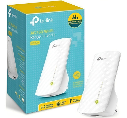 Tp-link Extensor Rango Banda Dual Ac750 750 Mbit 3 Antenas