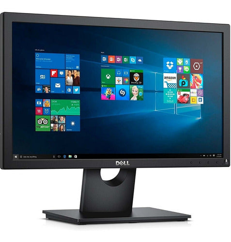 Monitor Dell E1916hv Led 18.51'', Hd, Widescreen, Vga, Negro
