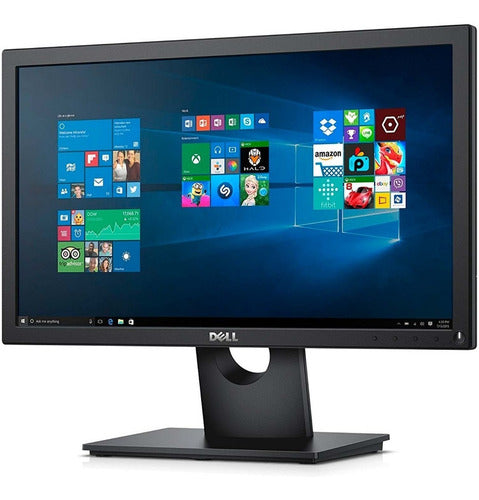 Monitor Dell E1916hv Led 18.51'', Hd, Widescreen, Vga, Negro
