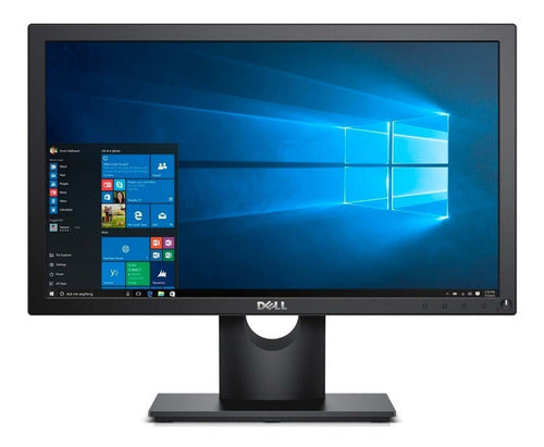 Monitor Dell E1916hv Led 18.51'', Hd, Widescreen, Vga, Negro